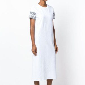 Kenzo Long T-shirt Logo Dress